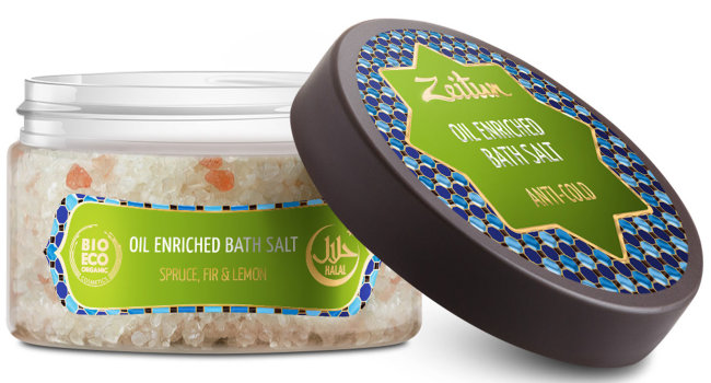 Zeitun Противопростудная морская соль с маслами ели, пихты, лимона, 250 мл Zeitun Противопростудная морская соль с маслами ели, пихты, лимона, 250 мл