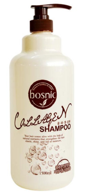 Bosnic Collagen Shampoo Коллагеновый шампунь, 1,5 л