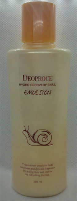 Deoproce Hydro Recovery Snail Emulsion Эмульсия для лица улиточная, 380 мл