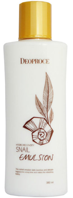 Deoproce Hydro Recovery Snail Emulsion Эмульсия для лица улиточная, 380 мл