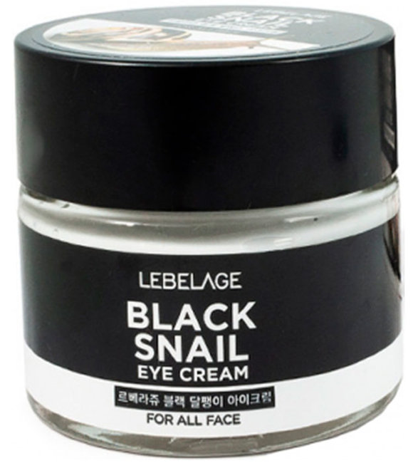 Lebelage Black Snail Eye Cream Крем для области вокруг глаз с муцином чёрной улитки, 70 мл Lebelage Black Snail Eye Cream Крем для области вокруг глаз с муцином чёрной улитки, 70 мл