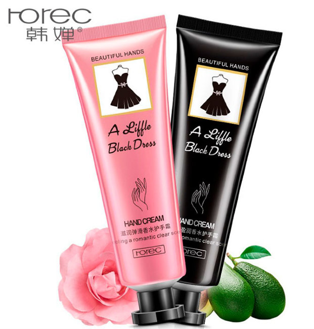 Rorec A Little Black Dress Hand Cream Парфюмированный крем для рук с экстрактом авокадо, 30 г