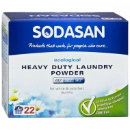 Sodasan Heavy Duty Стиральный порошок-концентрат для отбеливания и удаления стойких загрязнений, 1,2 кг