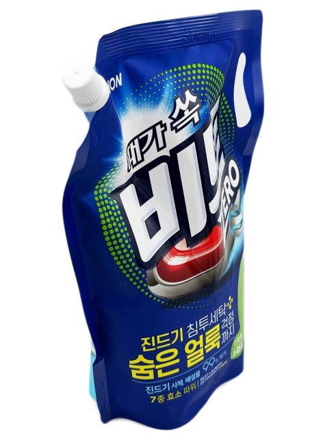 LION Гель для стирки концентрат с ферметами и энзимами Beat Zero, 1450 мл