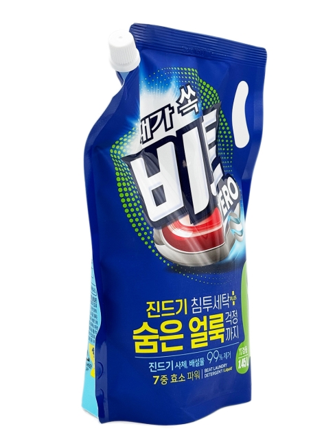 LION Гель для стирки концентрат с ферметами и энзимами Beat Zero, 1450 мл