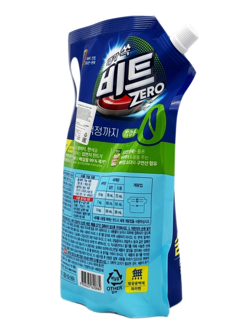 LION Гель для стирки концентрат с ферметами и энзимами Beat Zero, 1450 мл