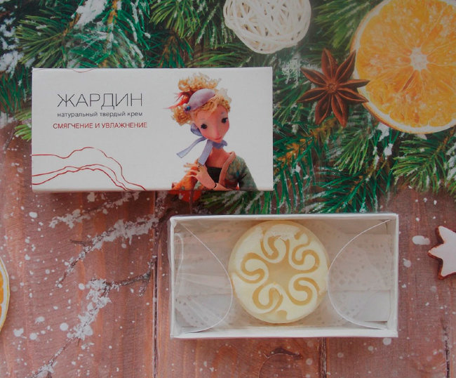 Kleona Твердый крем для лица Жардин, 10 г