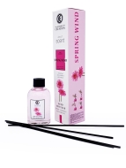 Kreasyon Аромадиффузор с палочками Весенний Ветер Reed Diffuser Spring Wind, 115 мл