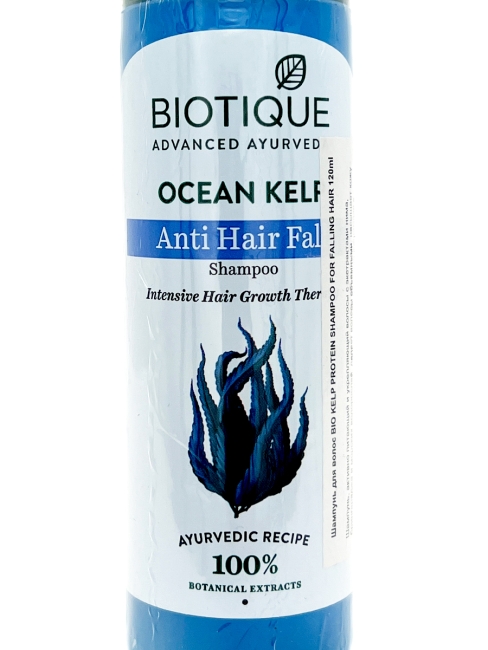 Biotique Шампунь протеиновый против выпадения волос Bio Kelp Protein Shampoo For Falling Hair, 120 мл Biotique Шампунь протеиновый против выпадения волос Bio Kelp Protein Shampoo For Falling Hair, 120 мл