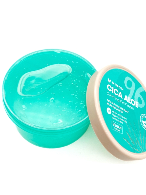 Mizon Успокаивающий гель-крем с экстрактами алоэ и центеллы азиатской Cica Aloe Soothing Gel Cream, 300 г Mizon Успокаивающий гель-крем с экстрактами алоэ и центеллы азиатской Cica Aloe Soothing Gel Cream, 300 г
