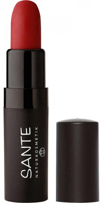 Sante Naturkosmetik Помада для губ матовая Красный поцелуй, 4,5 г