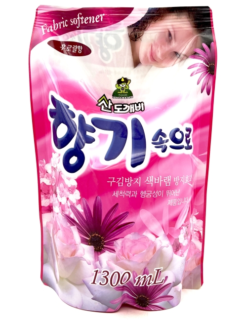 Sandokkaebi Кондиционер концентрат для белья Цветочный Soft Aroma Floral, 1300 мл Sandokkaebi Кондиционер концентрат для белья Цветочный Soft Aroma Floral, 1300 мл