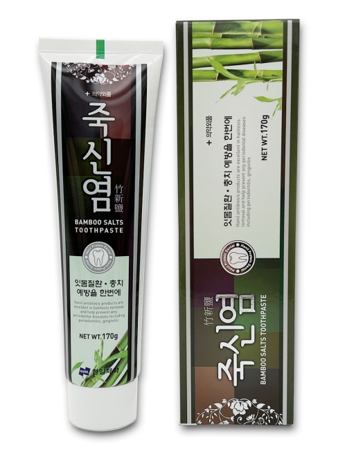 Hanil Зубная паста с бамбуковой солью Bamboo Salts Toothpaste, 170 г Hanil Зубная паста с бамбуковой солью Bamboo Salts Toothpaste, 170 г