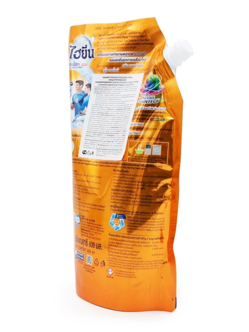 Hygiene Гель-концентрат для стирки парфюмированный Счастье солнечного дня Detergent Happy Sunshinе, 600 мл