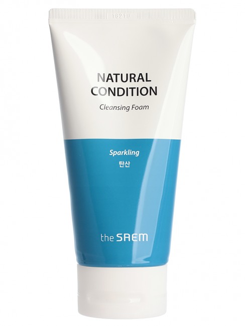 The Saem Пенка для умывания Natural Condition Sparkling Cleansing Foam, 150 мл