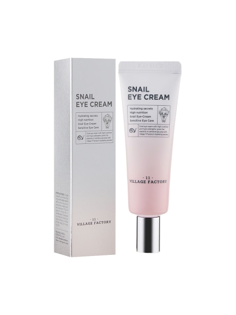 Village 11 Factory Крем для кожи вокруг глаз с улиточным муцином Snail Eye Cream, 25 мл Village 11 Factory Крем для кожи вокруг глаз с улиточным муцином Snail Eye Cream, 25 мл