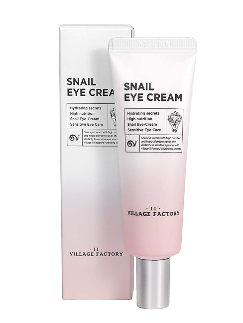 Village 11 Factory Крем для кожи вокруг глаз с улиточным муцином Snail Eye Cream, 25 мл Village 11 Factory Крем для кожи вокруг глаз с улиточным муцином Snail Eye Cream, 25 мл