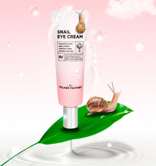 Village 11 Factory Крем для кожи вокруг глаз с улиточным муцином Snail Eye Cream, 25 мл Village 11 Factory Крем для кожи вокруг глаз с улиточным муцином Snail Eye Cream, 25 мл