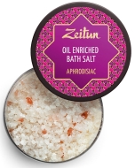 Zeitun Афродизиак соль для ванн с маслами розы, сандала, нероли и герани, 250 мл