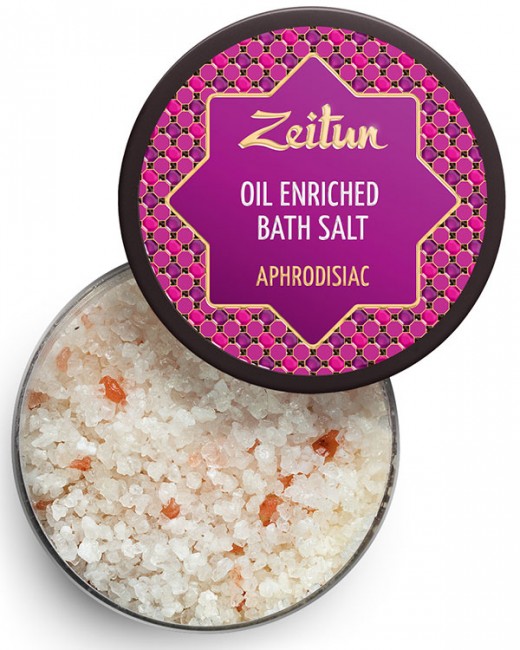 Zeitun Афродизиак соль для ванн с маслами розы, сандала, нероли и герани, 250 мл Zeitun Афродизиак соль для ванн с маслами розы, сандала, нероли и герани, 250 мл