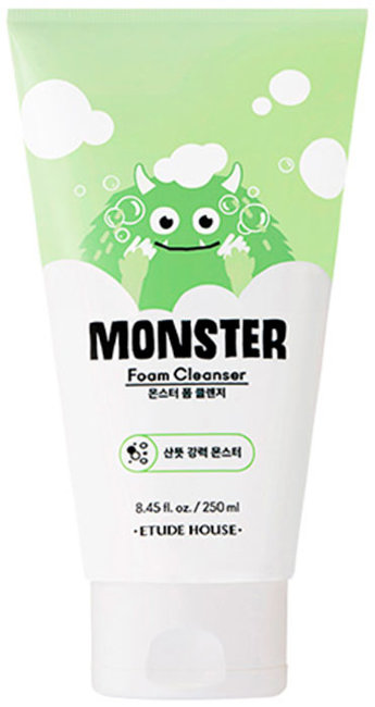 ETUDE HOUSE Monster Foam Cleanser Пенка для умывания, 250 мл ETUDE HOUSE Monster Foam Cleanser Пенка для умывания, 250 мл