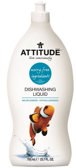ATTITUDE Wildflowers Жидкость для мытья посуды, 700 мл ATTITUDE Wildflowers Жидкость для мытья посуды, 700 мл