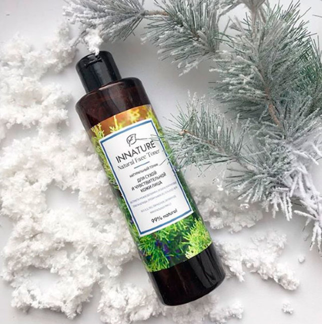 Innature Тоник для сухой и чувствительной кожи, 250 мл