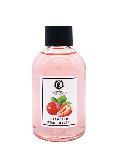Kreasyon Аромадиффузор с палочками Клубника Reed Diffuser Strawberry, 115 мл Kreasyon Аромадиффузор с палочками Клубника Reed Diffuser Strawberry, 115 мл