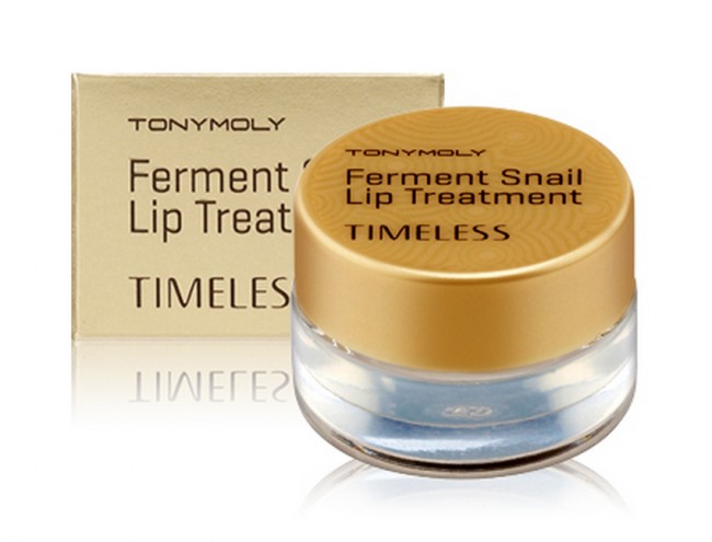 TONYMOLY Timeless Ferment Snail  Lip Treatment Бальзам для губ с ферментированным экстрактом улитки, 10 г