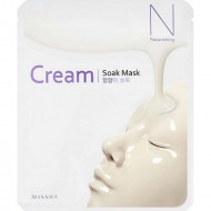 MISSHA Cream Soak Mask Nourishing Маска для лица со скваланом и пептидами, 25 г