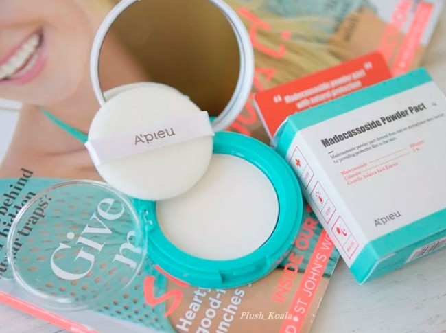 A'PIEU Madecassoside Powder Pact Пудра компактная с мадекасоссидом, 6 г A'PIEU Madecassoside Powder Pact Пудра компактная с мадекасоссидом, 6 г