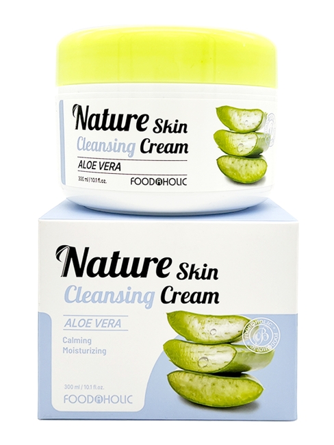 FoodaHolic Крем для лица очищающий с экстрактом Алоэ Вера Aloe Vera Cleansing Cream, 300 мл FoodaHolic Крем для лица очищающий с экстрактом Алоэ Вера Aloe Vera Cleansing Cream, 300 мл