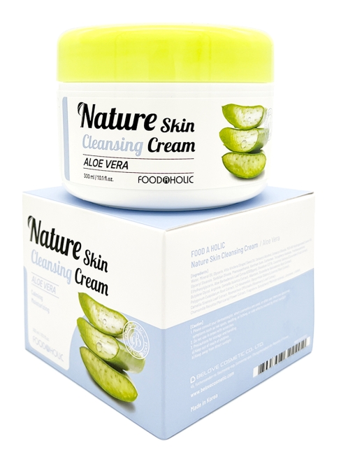 FoodaHolic Крем для лица очищающий с экстрактом Алоэ Вера Aloe Vera Cleansing Cream, 300 мл FoodaHolic Крем для лица очищающий с экстрактом Алоэ Вера Aloe Vera Cleansing Cream, 300 мл