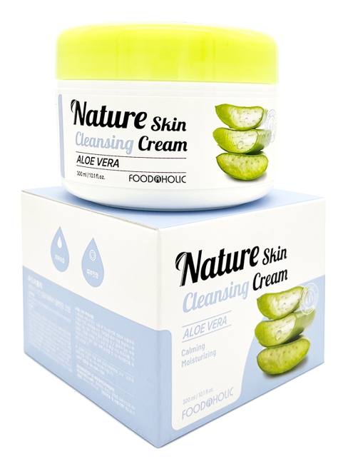 FoodaHolic Крем для лица очищающий с экстрактом Алоэ Вера Aloe Vera Cleansing Cream, 300 мл FoodaHolic Крем для лица очищающий с экстрактом Алоэ Вера Aloe Vera Cleansing Cream, 300 мл