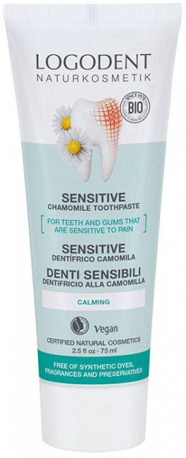 Logona Натуральная зубная паста для Чувствительных зубов, 75 мл Logona Натуральная зубная паста для Чувствительных зубов, 75 мл