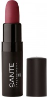 Sante Naturkosmetik Помада для губ матовая Привлекательно - сливовый, 4,5 г