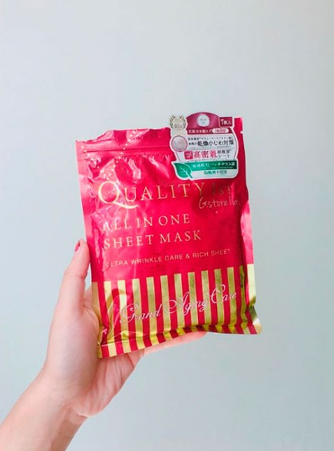 Quality First Grand Aging Care Антивозрастная маска Гранд, 7 шт Quality First Grand Aging Care Антивозрастная маска Гранд, 7 шт