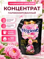 Hygiene Кондиционер концентрат для белья парфюмированный Цветок пиона Fabric Softener Peony Bloom, 1000 мл Hygiene Кондиционер концентрат для белья парфюмированный Цветок пиона Fabric Softener Peony Bloom, 1000 мл
