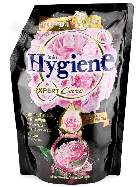 Hygiene Кондиционер концентрат для белья парфюмированный Цветок пиона Fabric Softener Peony Bloom, 1000 мл
