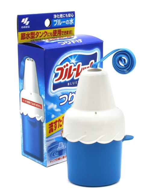 Kobayashi Очиститель воды для бачка унитаза в контейнере сменный блок Bluelet Bowl Cleaner, 30 г 