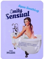 Baviphat Urban Dollkiss The Mask Aqua Soothing Маска тканевая для лица гиалуроновая, 25 г