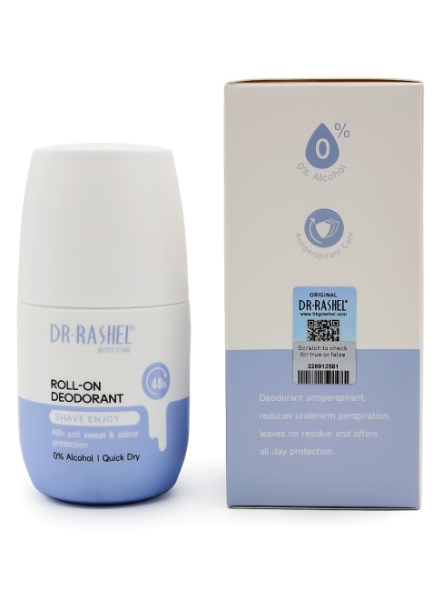 Dr.Rashel Дезодорант шариковый Наслаждение бритьем Shave Enjoy Roll-On Deodorant, 50 мл Dr.Rashel Дезодорант шариковый Наслаждение бритьем Shave Enjoy Roll-On Deodorant, 50 мл