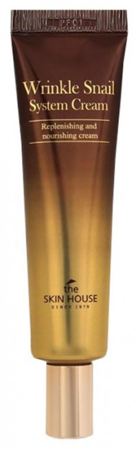 The Skin House Wrinkle Snail System Cream Улиточный крем анти-возрастной, 30 мл
