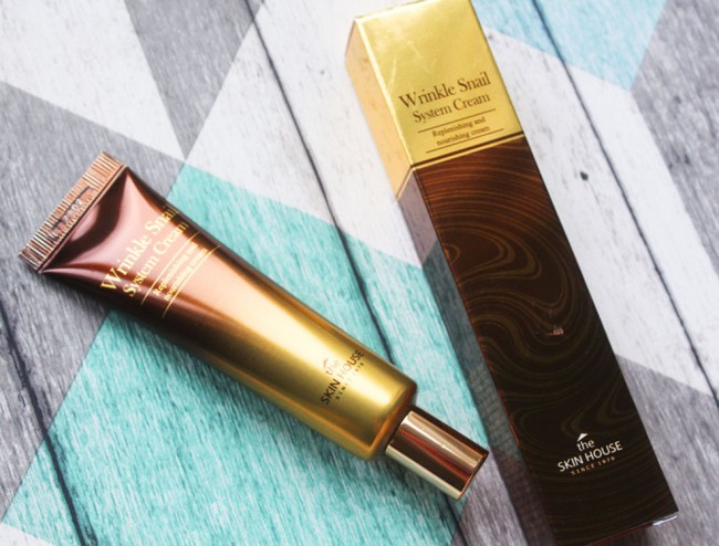 The Skin House Wrinkle Snail System Cream Улиточный крем анти-возрастной, 30 мл