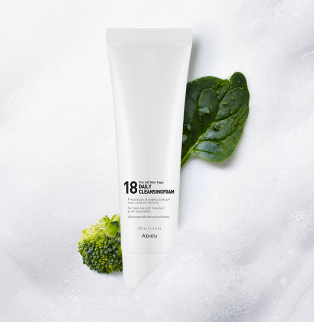 A'Pieu 18 Daily Cleansing Foam Очищающая пенка для молодой кожи, 130 мл A'Pieu 18 Daily Cleansing Foam Очищающая пенка для молодой кожи, 130 мл
