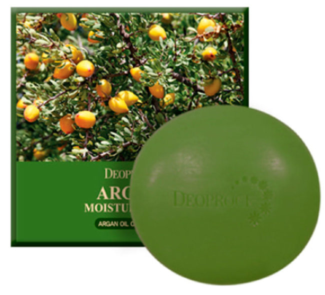 Deoproce Argan Soap Мыло с аргановым маслом, 100 г