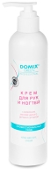 Domix Крем для рук и ногтей с кератином, маслом чайного дерева и серебром, 250 мл