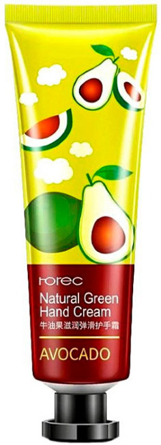 Rorec Natural Green Avocado Крем для рук Авокадо, 30 г