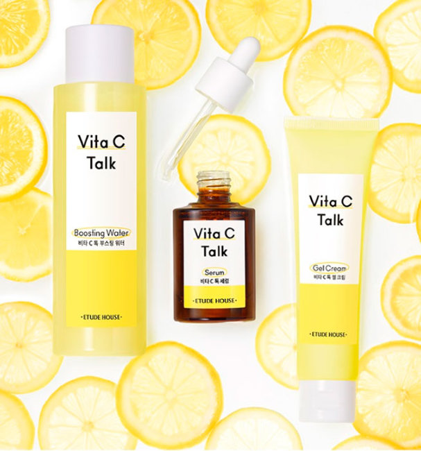 ETUDE HOUSE Vita C-Talk Boosting Water Тонер для лица с витамином C, 150 мл ETUDE HOUSE Vita C-Talk Boosting Water Тонер для лица с витамином C, 150 мл