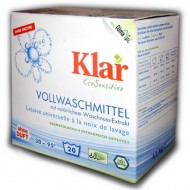Klar Универсальный стиральный порошок с экстрактом мыльного ореха, 1.1 кг